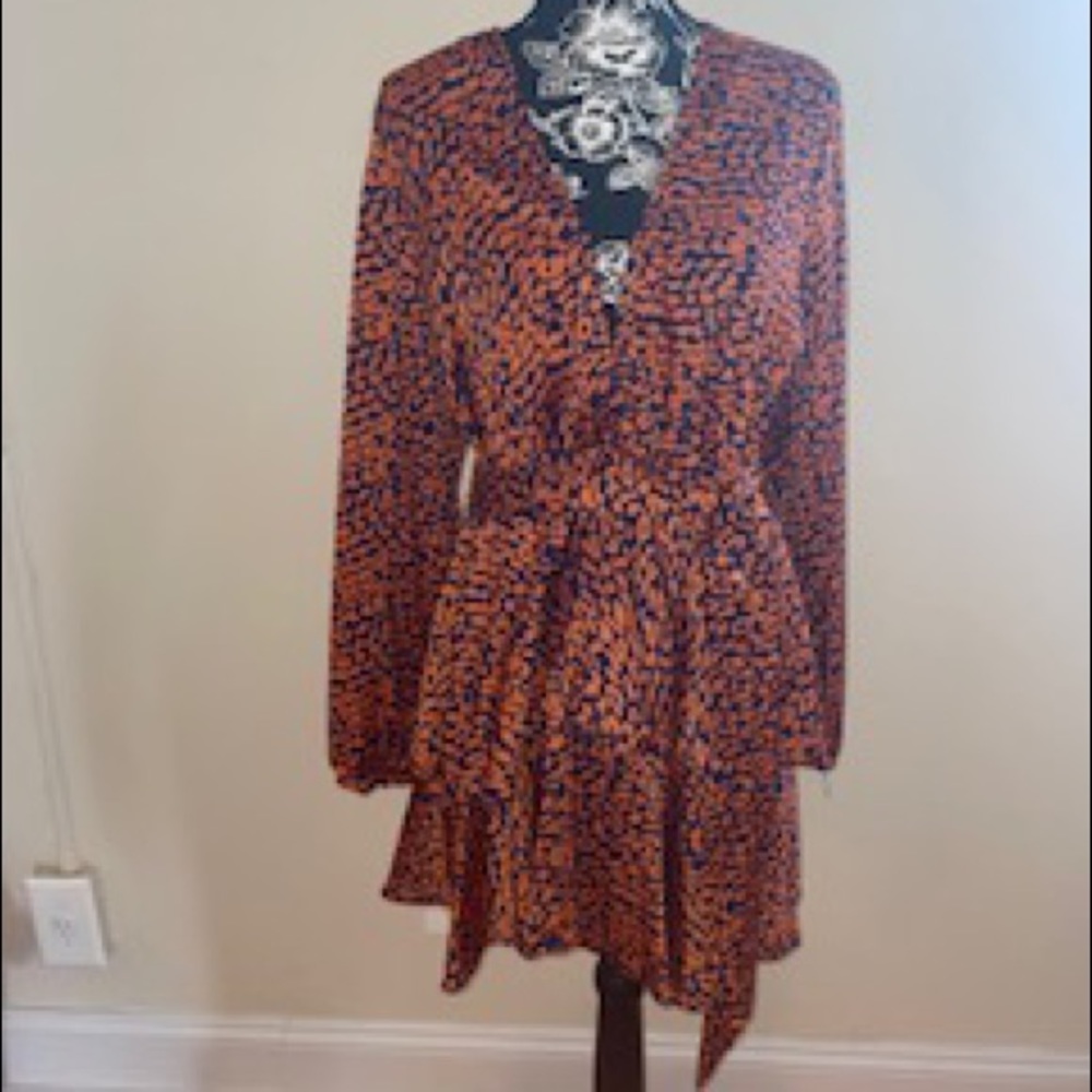 ASOS Leopard skater dress